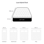 Colchón Luxe Cloudr Hybrid