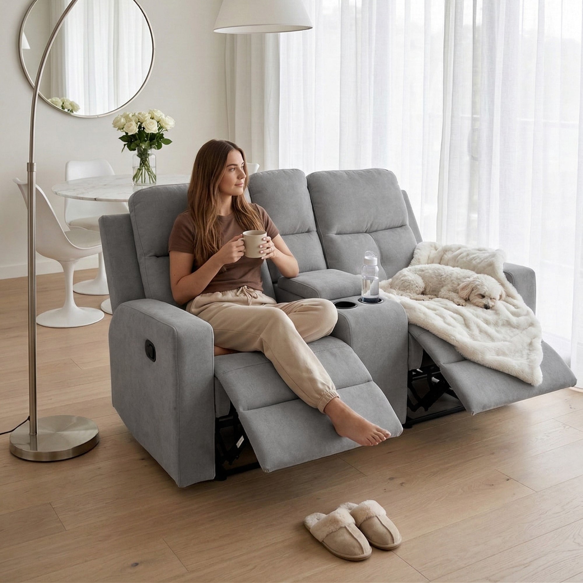 Love Seat Reclinable Moon