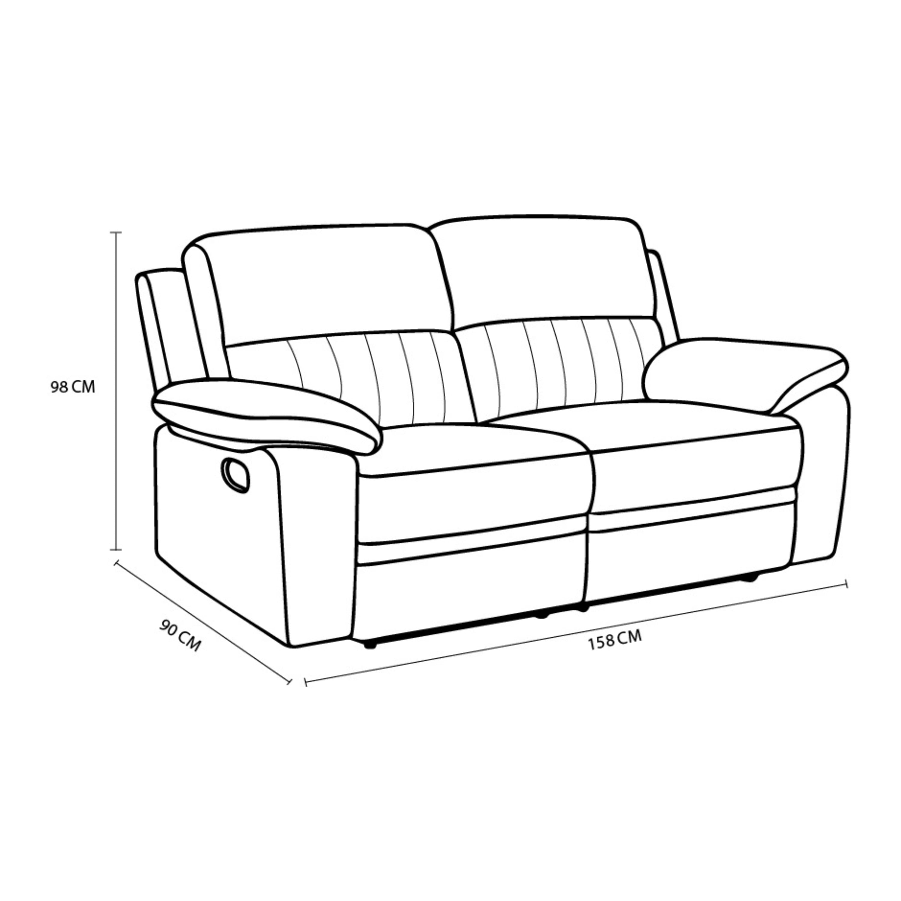 Love Seat Reclinable Wynwood