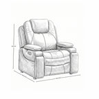 Sillón Reclinable Eléctrico Kian