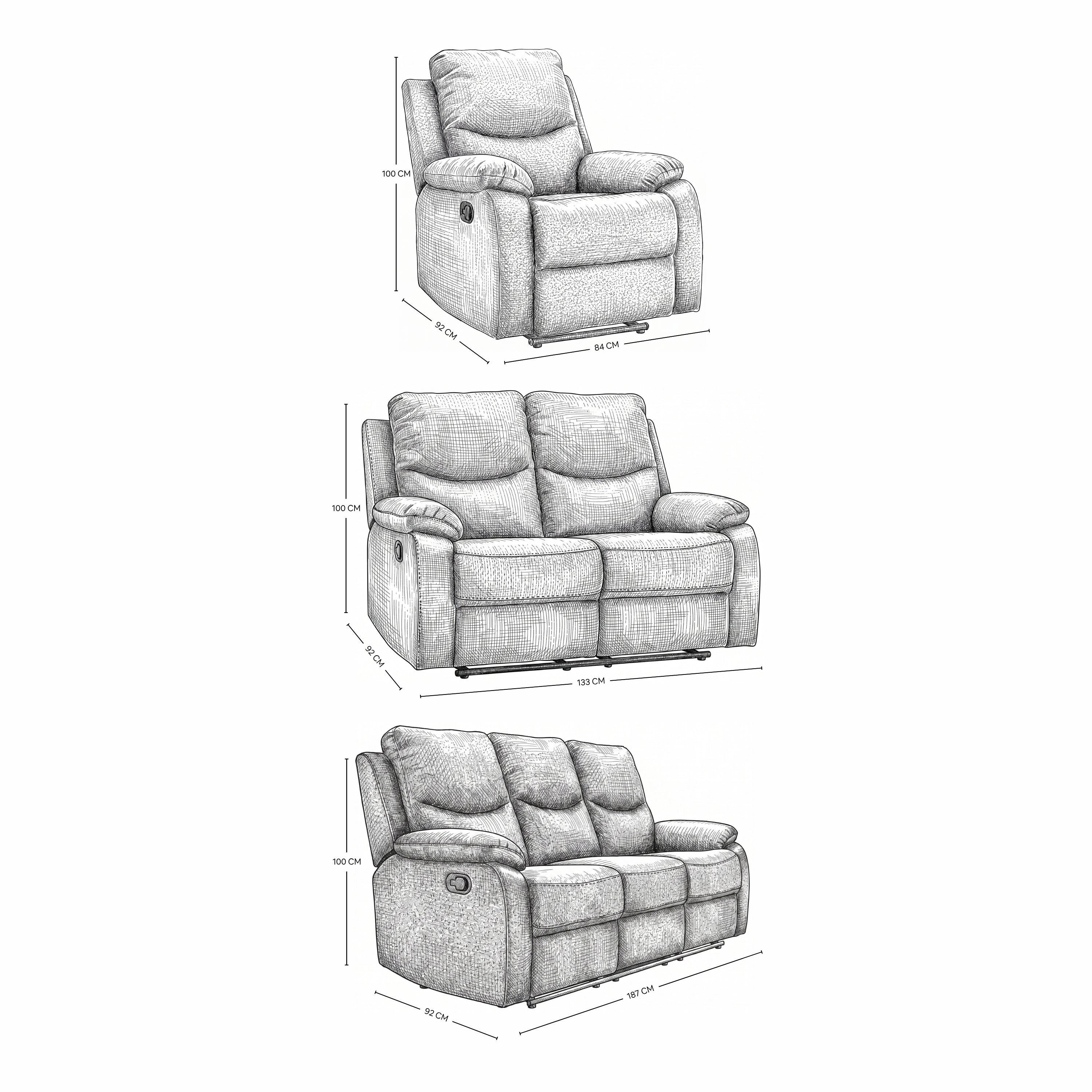 Sala Reclinable 3, 2, 1 Monza
