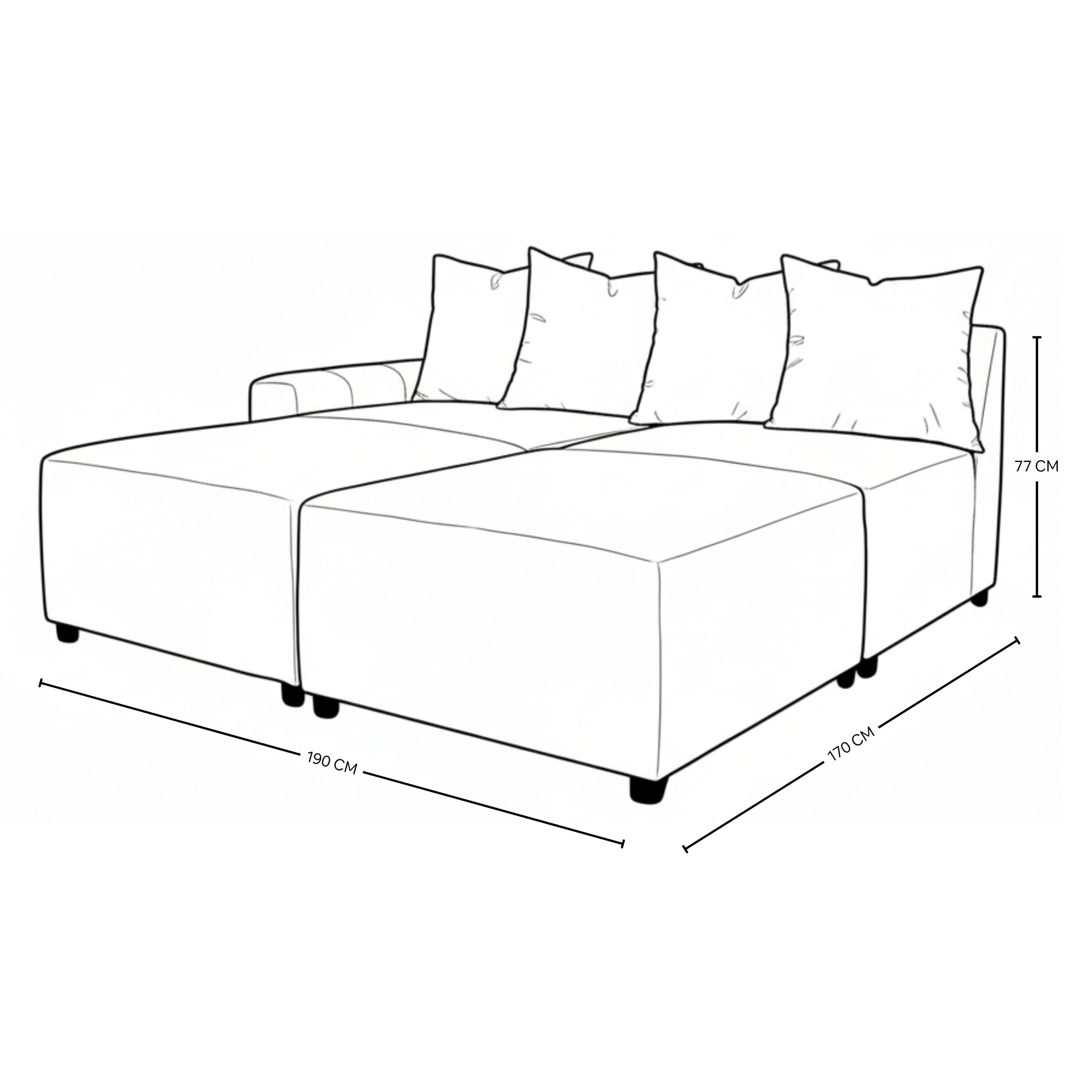 Sofá Cama Nueva Zelanda