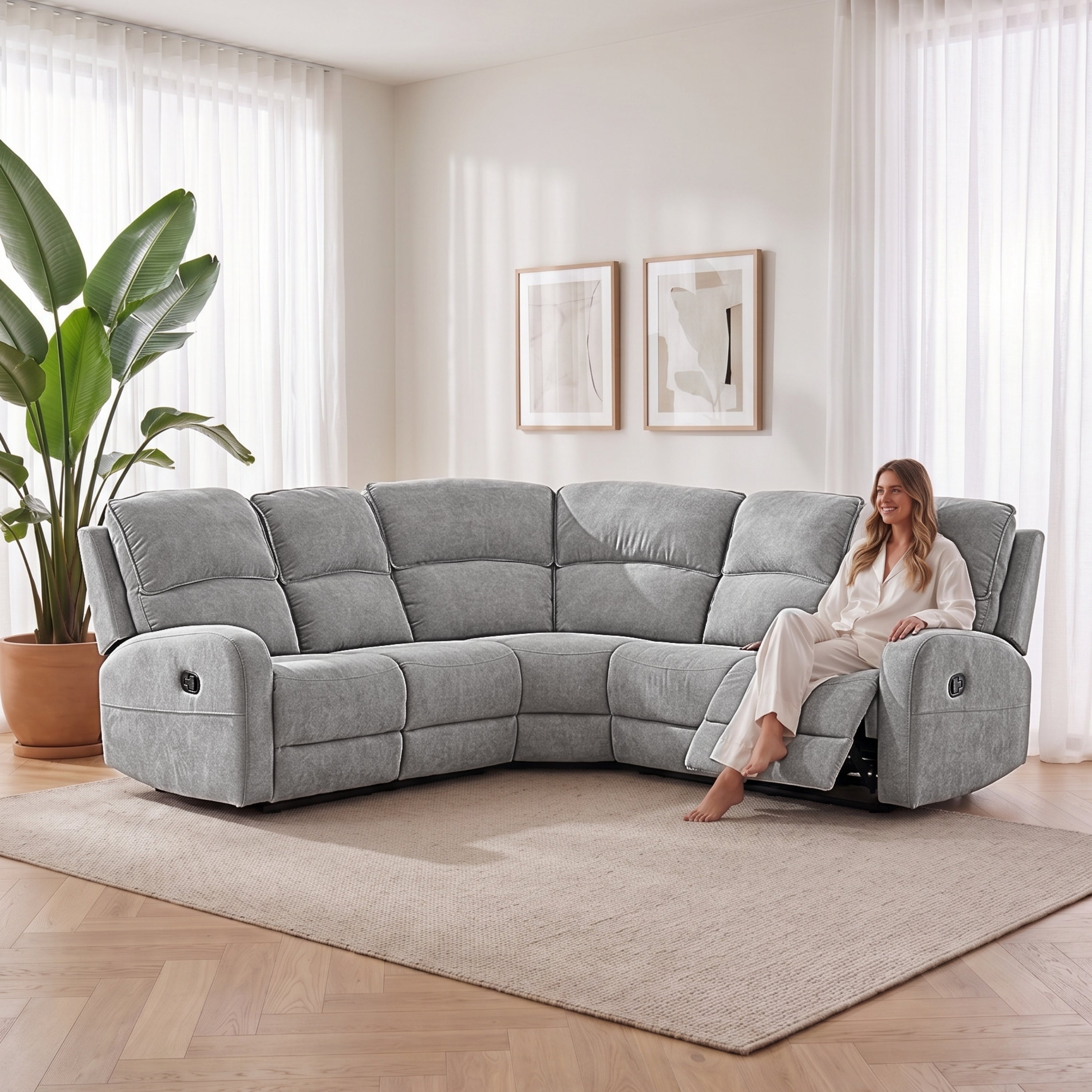 Sala Esquina Reclinable Nest