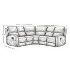 Sala Esquina Reclinable Nest