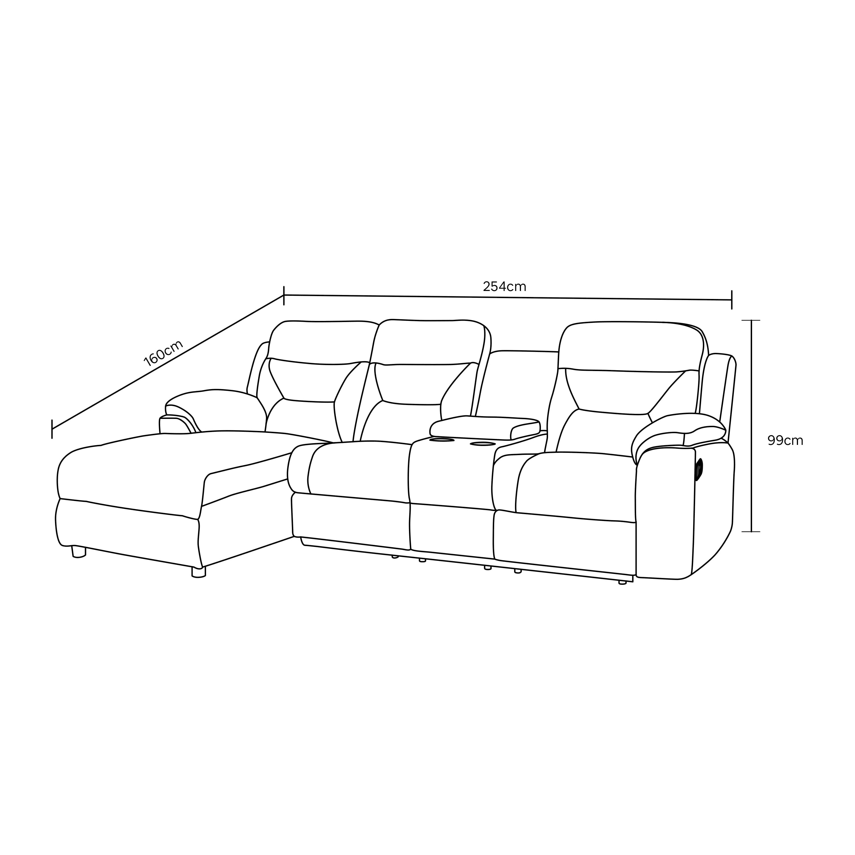 Sala Reclinable Trento