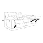 Sofá Reclinable Bryce