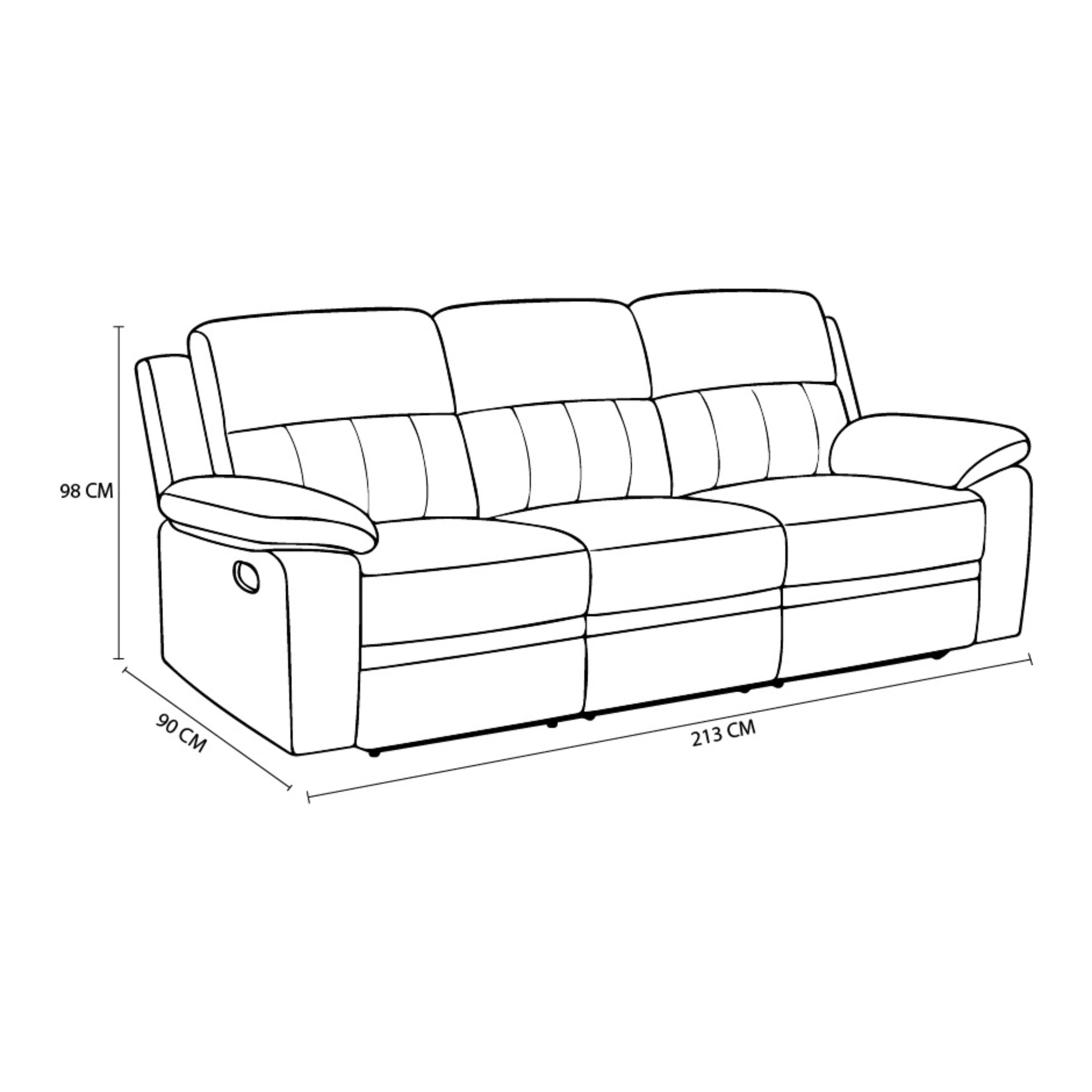 Sofá Reclinable Wynwood