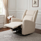 Sillón Reclinable Giratorio Con Mecedora Mila