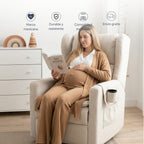 Sillón Reclinable Giratorio Con Mecedora Nido