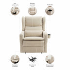 Sillón Reclinable Giratorio Con Mecedora Nido