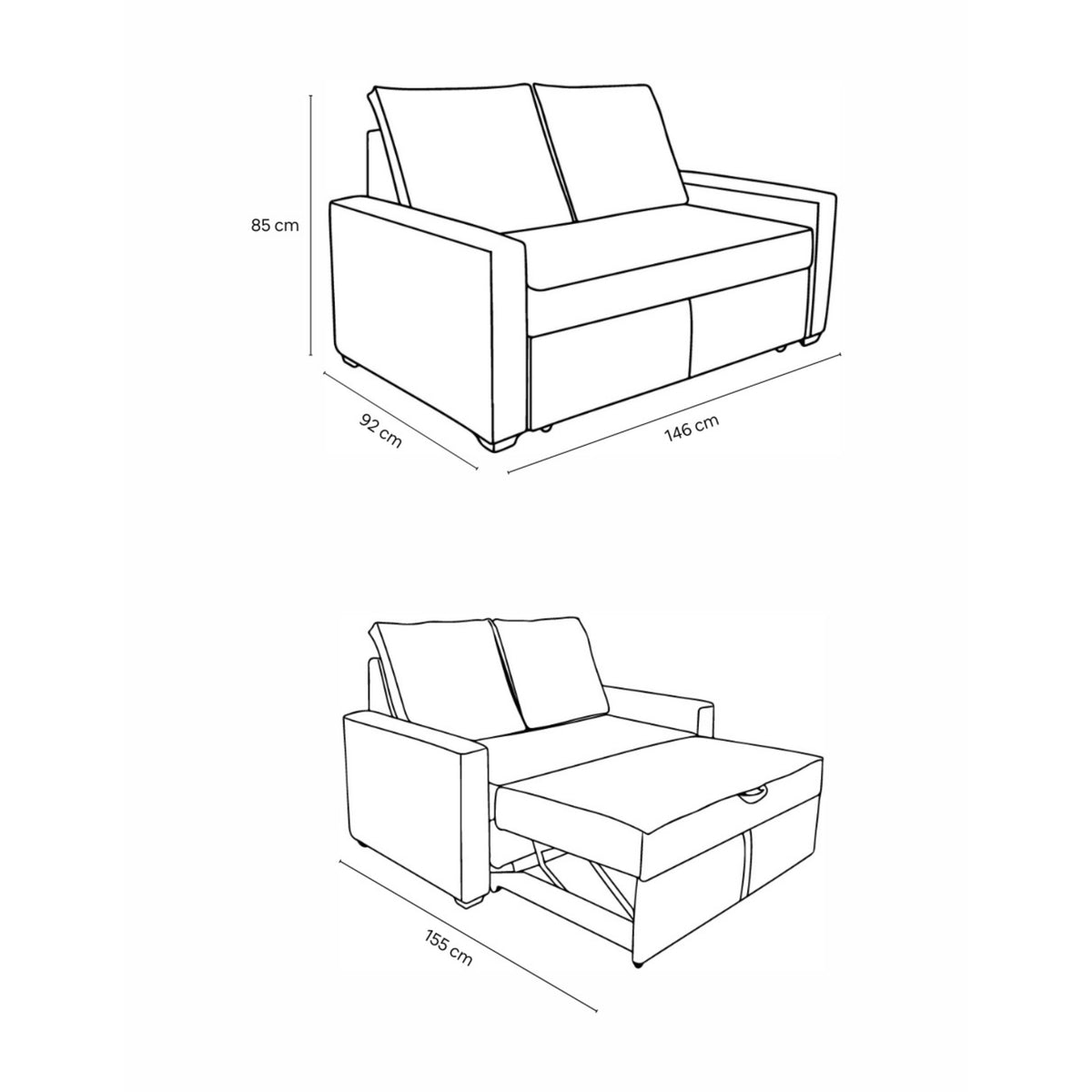 Sofá Cama Luma